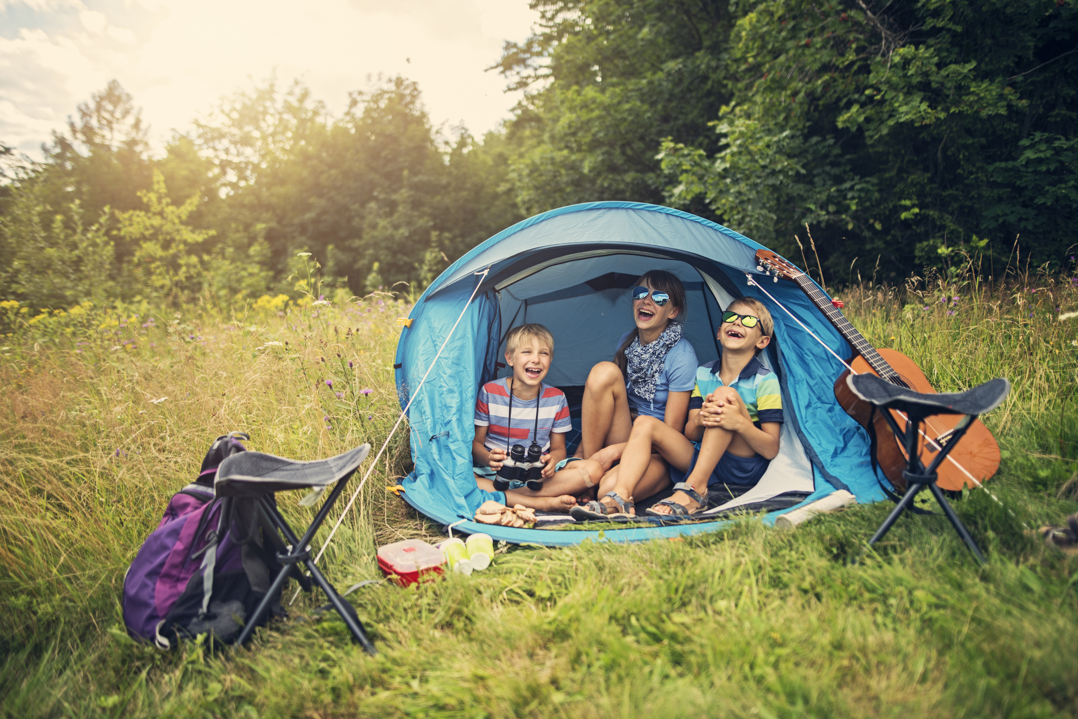 Camping Outdoors